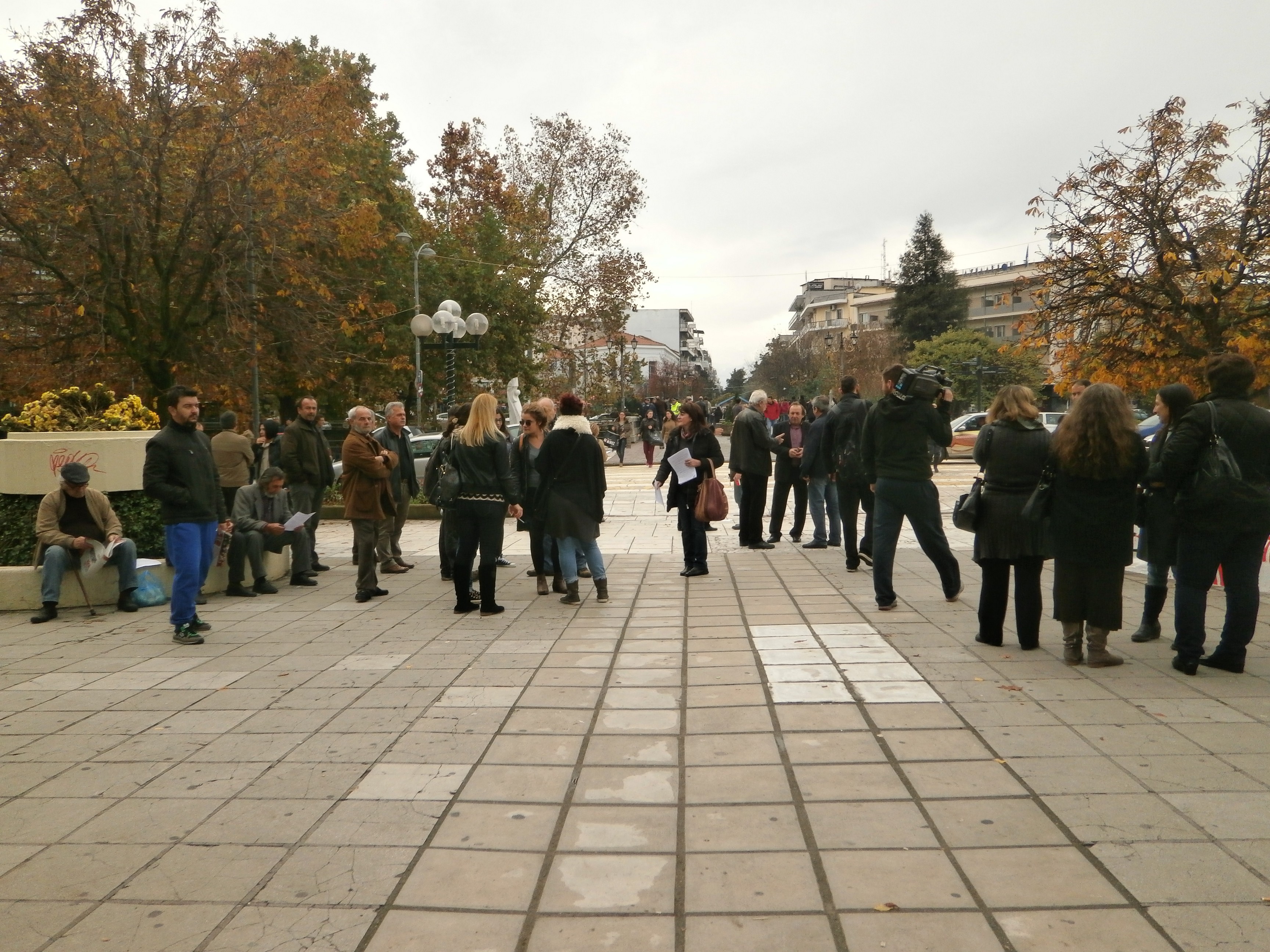 Πικετοφορία για το ασφαλιστικό σήμερα το μεσημέρι στα Τρίκαλα