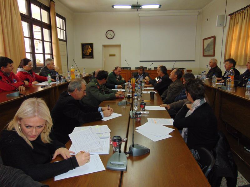 Συντονισμός δράσεων πολιτικής προστασίας στο Δήμο Πύλης