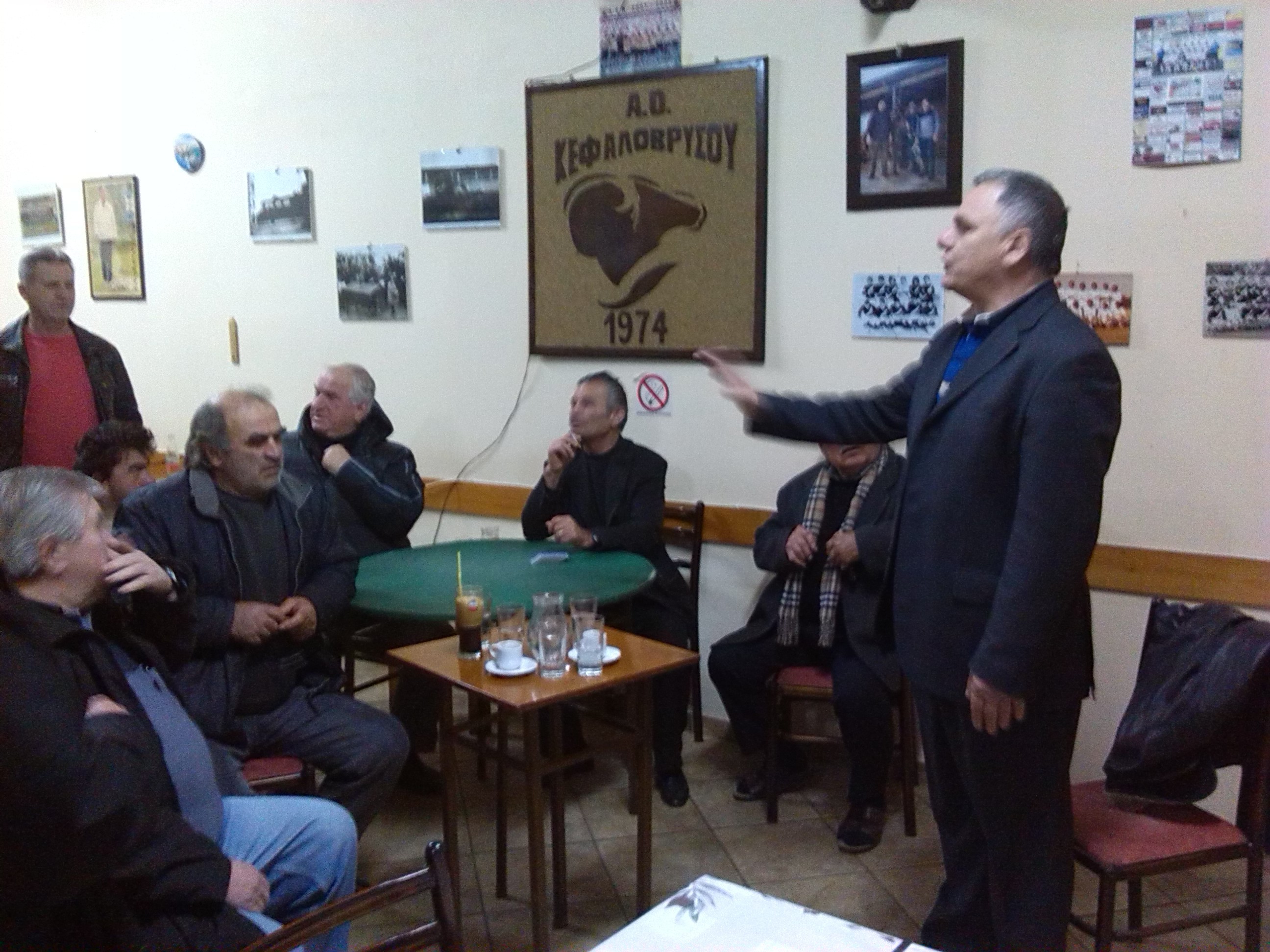 Συνεχίζει τις επισκέψεις σε χωριά ο Ηλίας Βλαχογιάννης όπου τυγχάνει θερμής υποδοχής