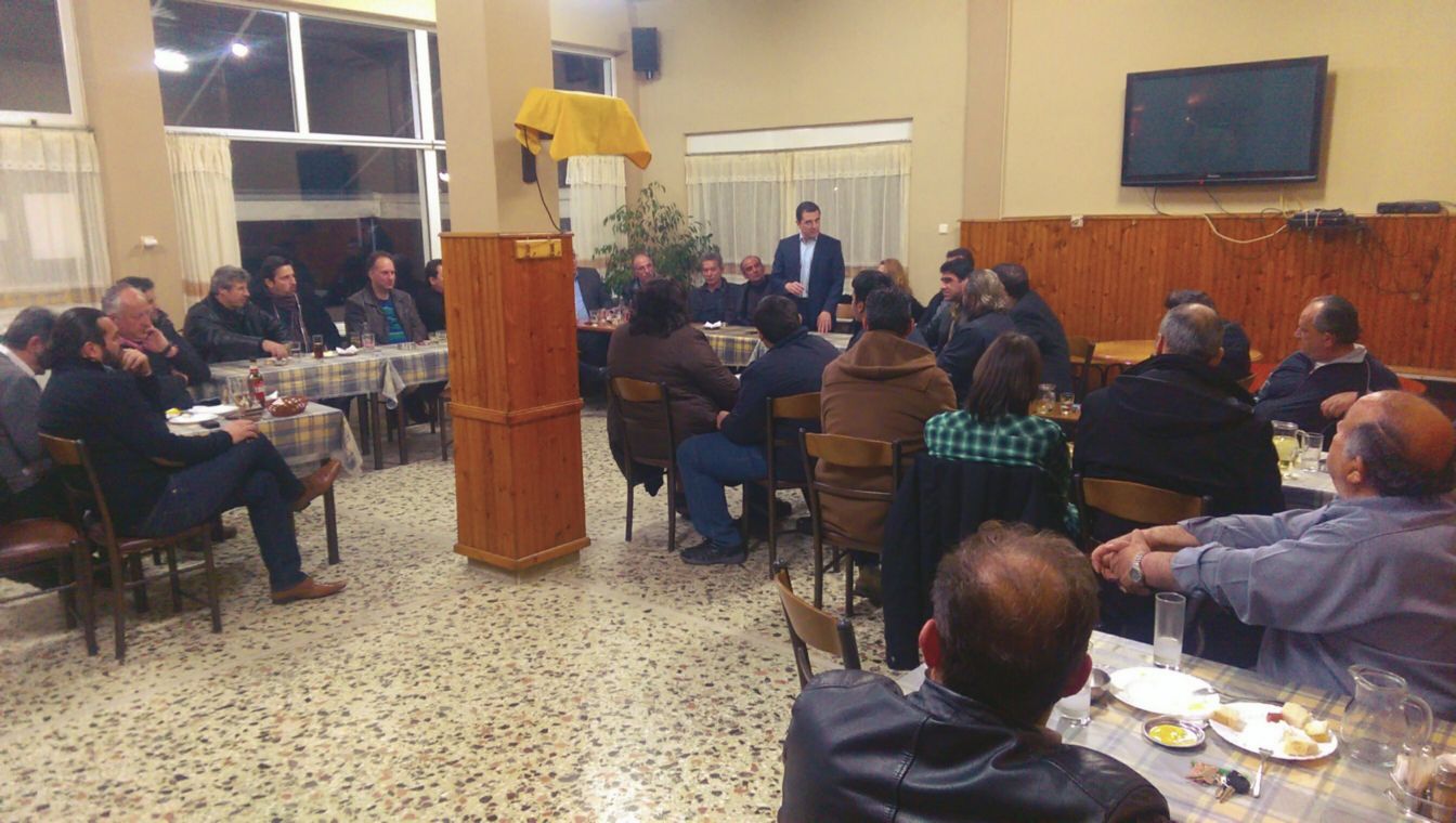 Μεγάλες συγκεντρώσεις του Υπουργού Κώστα Σκρέκα σε Μεγάρχη, Διαλεκτό, Κεφαλόβρυσο