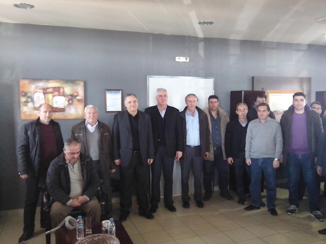 Επίσκεψη στο Υπεραστικό ΚΤΕΛ Τρικάλων πραγματοποίησε ο υποψήφιος Βουλευτής της Ν.Δ. κ. Ηλίας Βλαχογιάννης