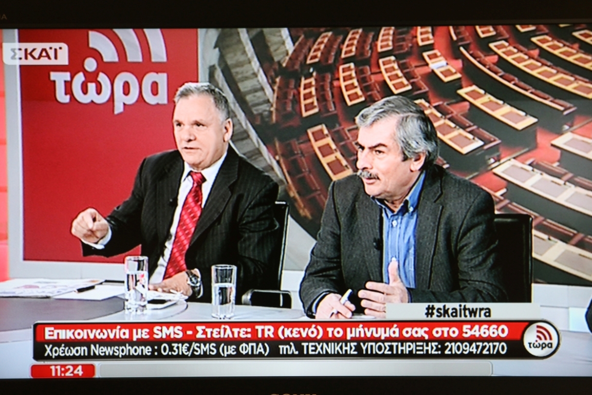 Ο Ηλίας Βλαχογιάννης κάλεσε τους πολίτες να ψηφίσουν με σύνεση