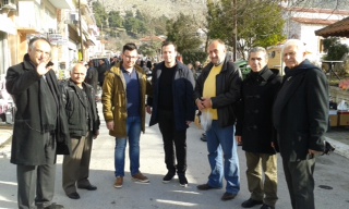 Μια μεγάλη αγκαλιά για τον Θανάση Λιούτα στον  Δήμο Φαρκαδόνας