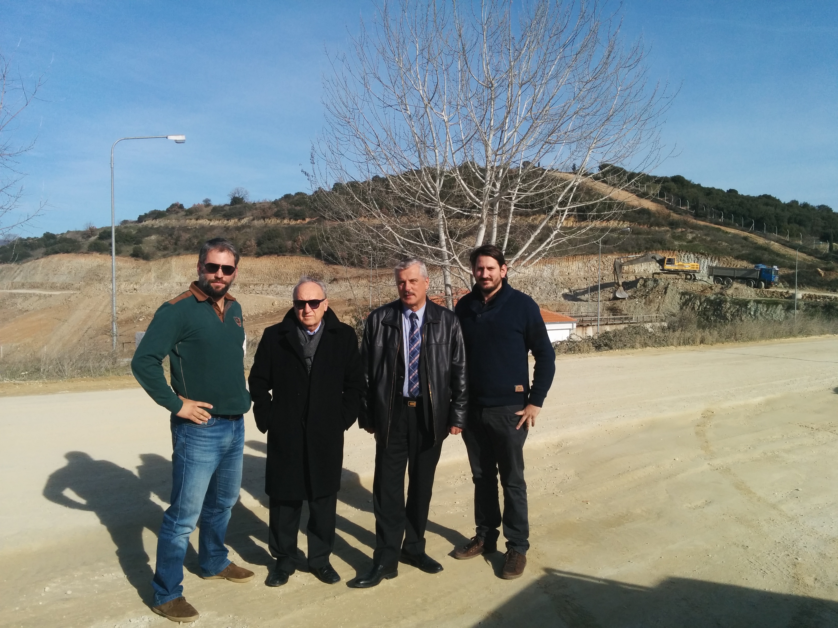 Το ΧΥΤΑ επισκέφθηκε ο Μιχάλης Ταμήλος