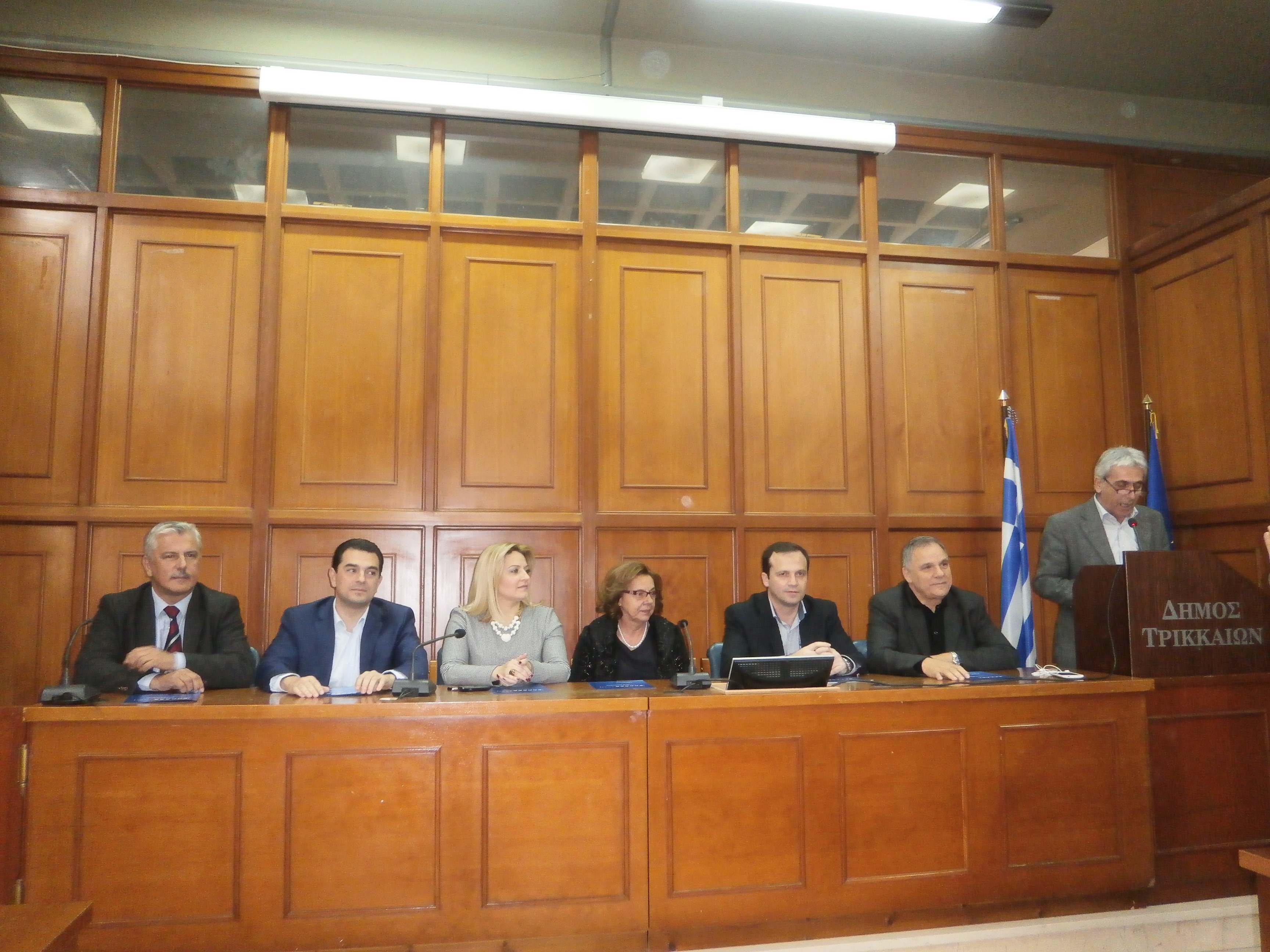 Τους υποψηφίους της βουλευτές για το νομό Τρικάλων παρουσίασε  σήμερα η Νέα Δημοκρατία