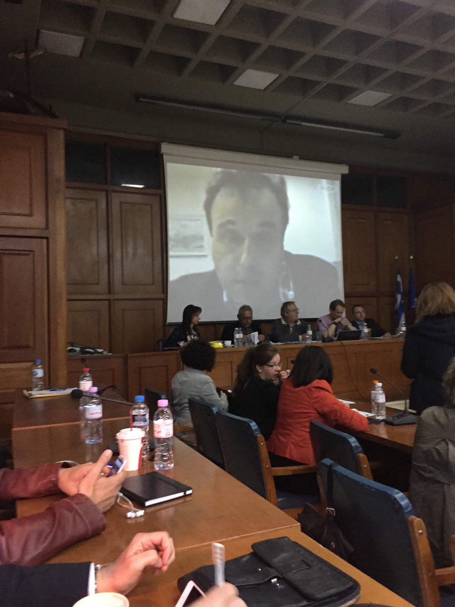 Παρών μέσω skype ο Δήμαρχος Τρικκαιων στη συνεδρίαση του Δημοτικού Συμβουλίου