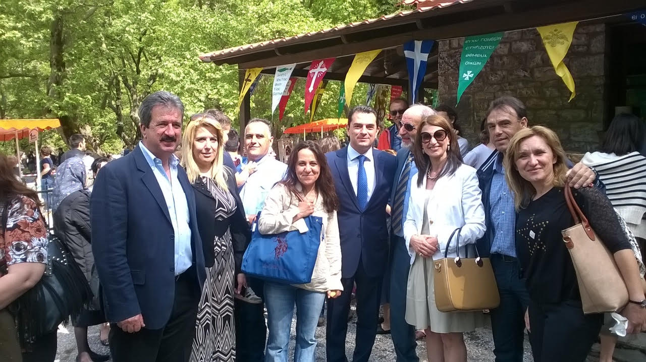 Επαφές με Τρικαλινούς είχε ο Κώστας Σκρέκας το τριήμερο του Αγίου Πνεύματος