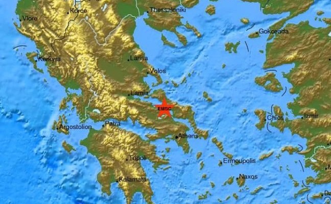 Σεισμός 5,2 Ρίχτερ κοντά στη Χαλκίδα – Ταρακουνήθηκε όλη η Αθήνα