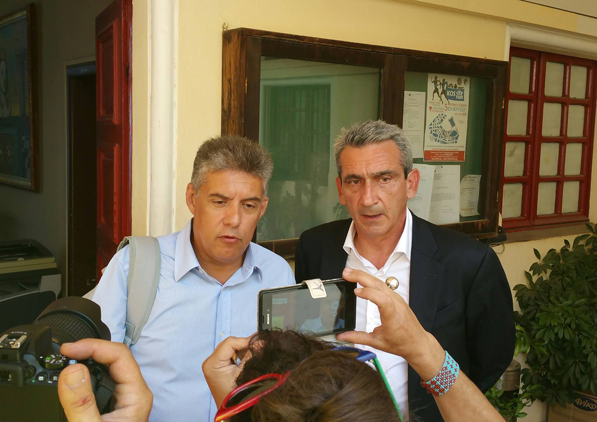Κώστας Αγοραστός και Γιώργος Χατζημάρκος στην Κω: Η ΕΝΠΕ στην πρώτη γραμμή για το μεταναστευτικό. Ευρωπαϊκό πρόβλημα που απαιτεί και ευρωπαϊκή λύση