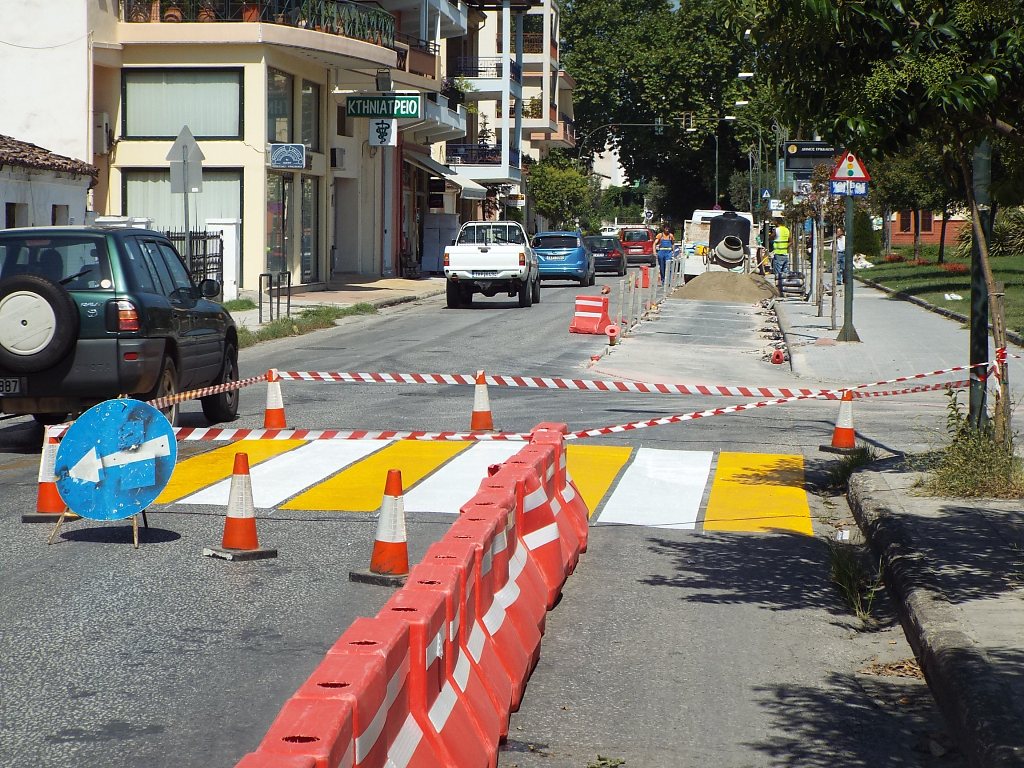 Οδικές παρεμβάσεις στην Καρδίτσης λόγω Λεωφορείου Χωρίς Οδηγό