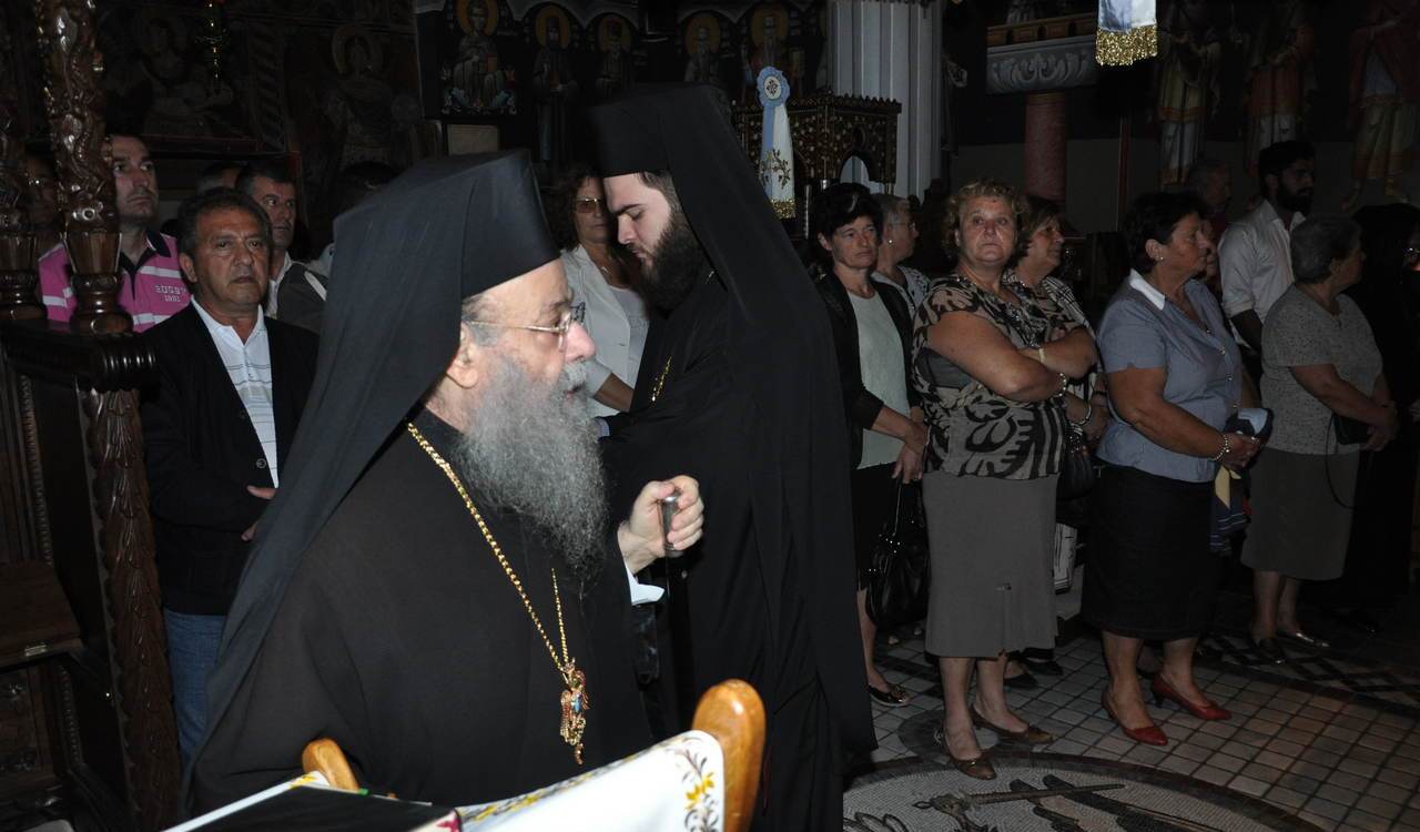 Συγκίνηση στην Ι.M. Αγίου Θεολόγου