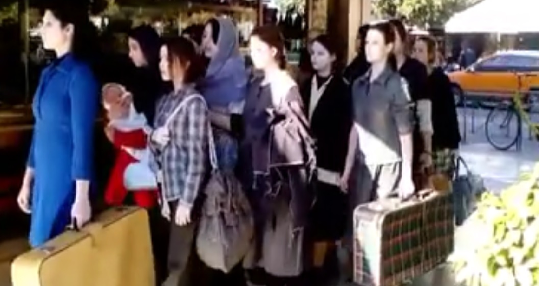 Καλλιτεχνικές δράσεις στο κέντρο της πόλης με θέμα τους πρόσφυγες