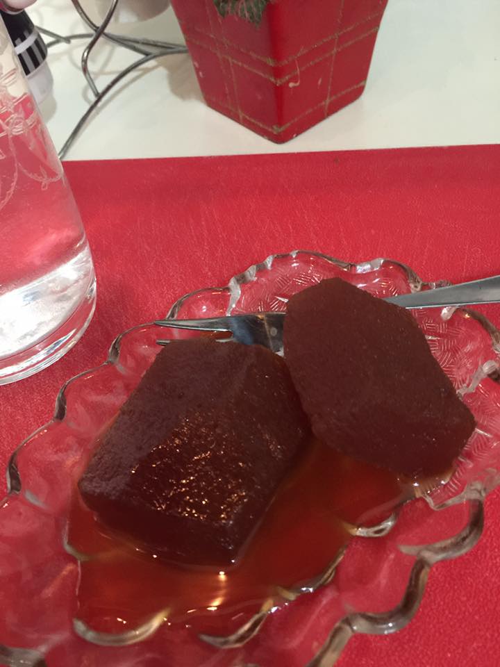 Ριτζέλι κολοκύθας με μούστο