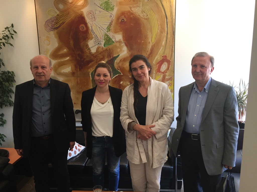 Στην Λυδία Κονιόρδου για τα Μετέωρα οι βουλευτές του ΣΥΡΙΖΑ Τρικάλων