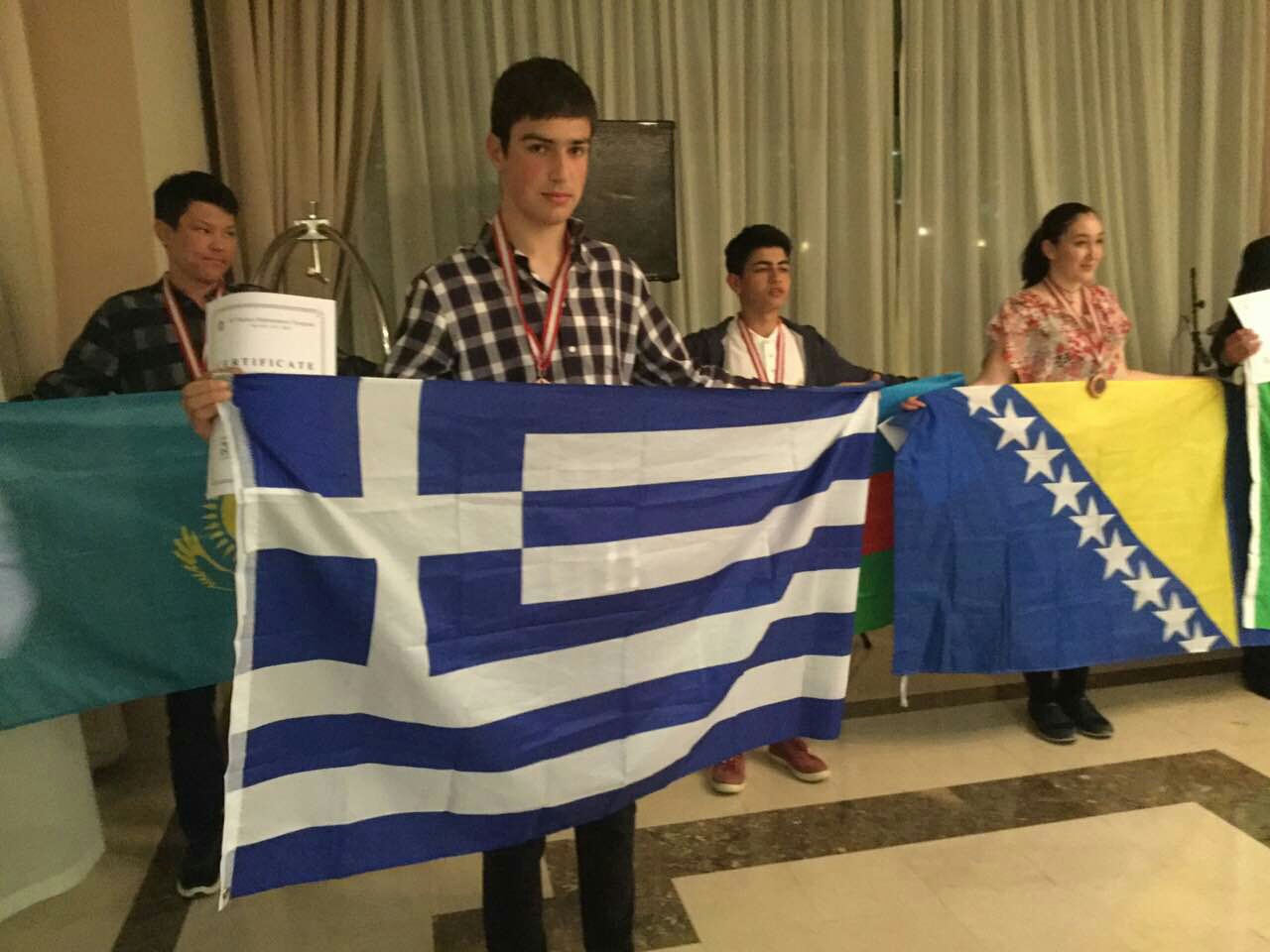 Χάλκινο Βαλκανικό Μετάλλιο για τον Τρικαλινό Δημήτρη Λώλα  στα Μαθηματικά