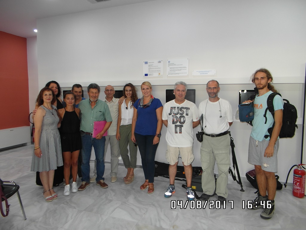 Γυρίσματα της ΕΤ3 στο Καστράκι
