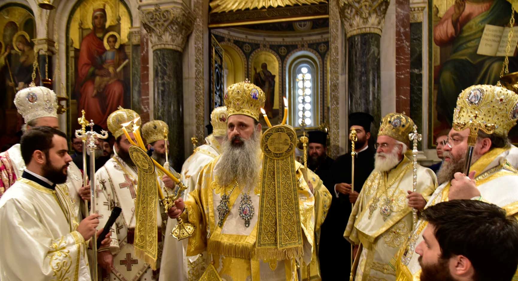 Χειροτονία νέου Μητροπολίτη Σταγών και Μετεώρων Θεοκλήτου