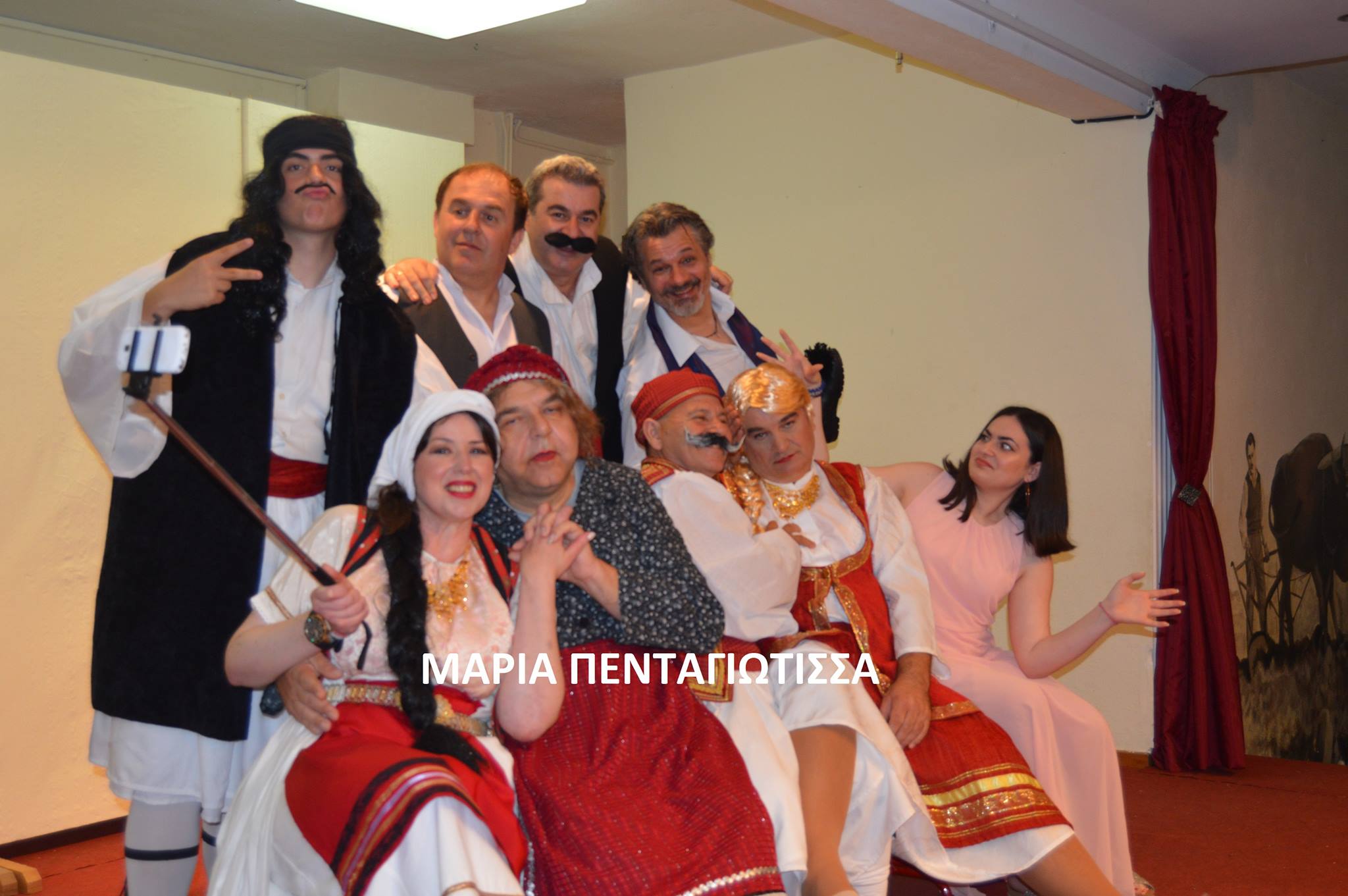 Μαρία Πενταγιώτισσα από το θεατρικό εργαστήρι ενηλίκων “Σία Φαράκη” του Ε.Λ.Ο.Κ.