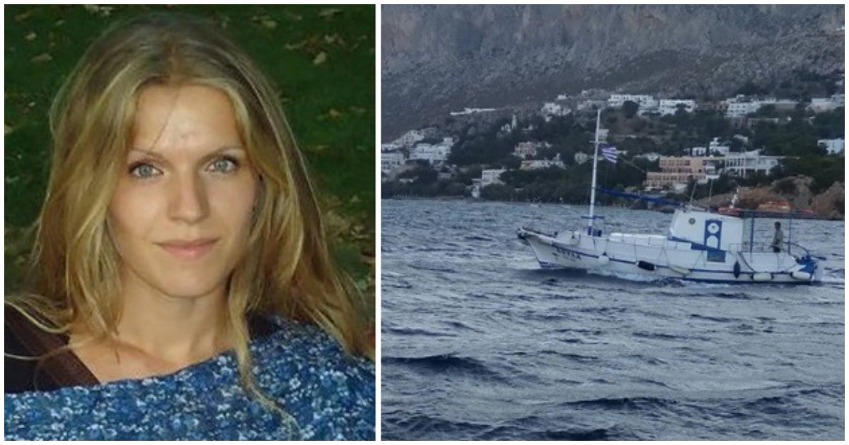 30χρονη Δασκάλα πάει κάθε πρωί από την Κάλυμνο στην Τέλενδο με βαρκούλα για να διδάξει τους μαθητές της