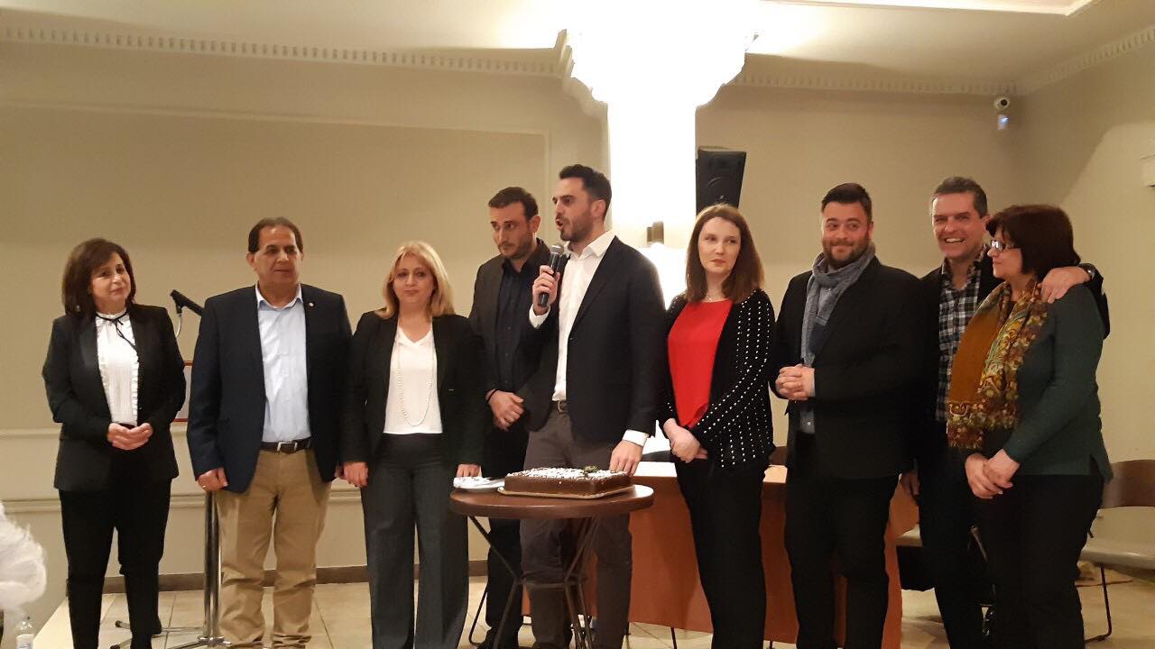 Χαμόγελα στο τοπικό ΚΙ.ΝΑΛ.-Συστράτευση ζήτησε από τα Τρίκαλα ο Μανώλης Χριστοδουλάκης ενόψει εκλογών