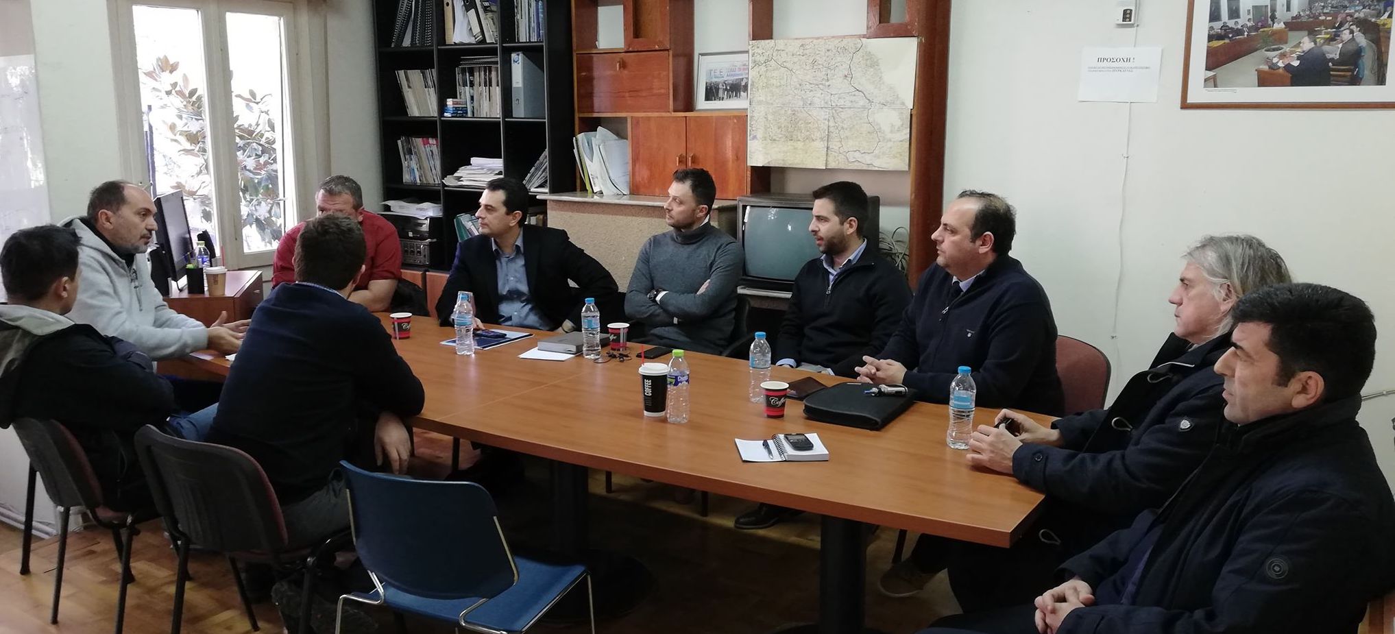 Επίσκεψη Τομεάρχη Περιβάλλοντος και Ενέργειας της Νέας Δημοκρατίας στο ΤΕΕ