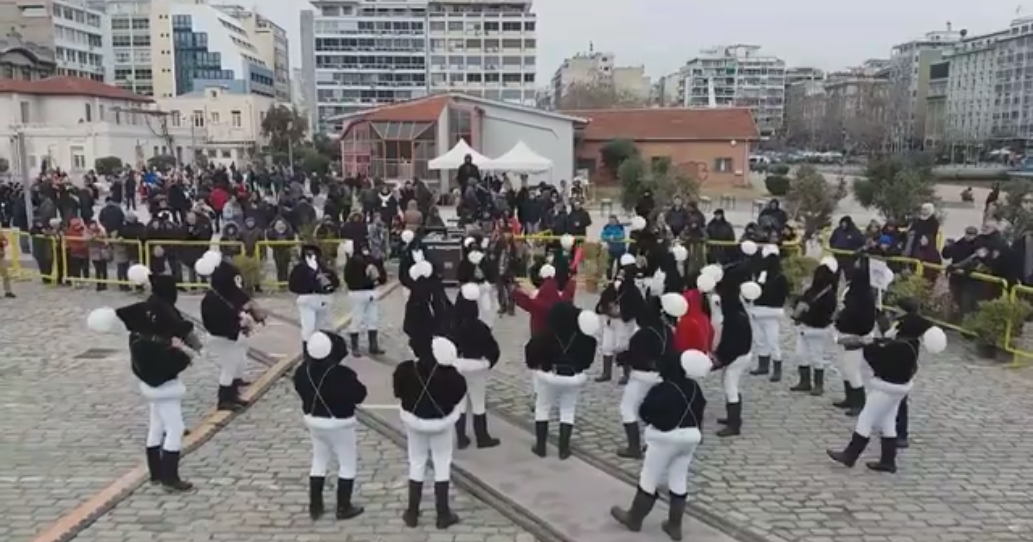 Οι “καρκάντζαλοι” του Γοργογυρίου στο 5ο Ευρωπαϊκό Φεστιβάλ Κωδωνοφώρων Θεσσαλονίκης