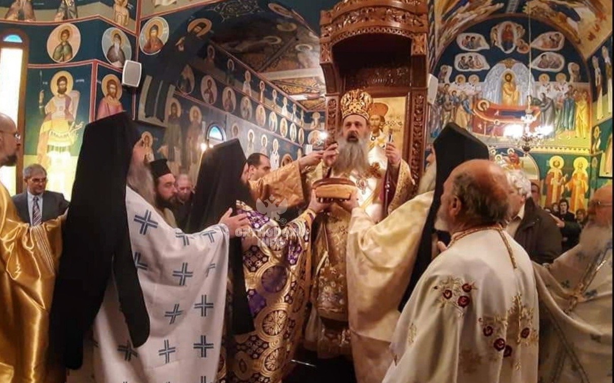 Λαμπρός εορτασμός στην ιστορική μονή Αγίων Θεοδώρων Καλαμπάκας
