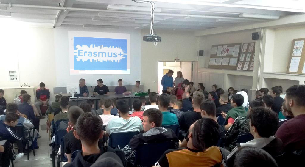 Παρουσίαση του προγράμματος Erasmus+ στο 1ο ΕΠΑΛ Τρικάλων