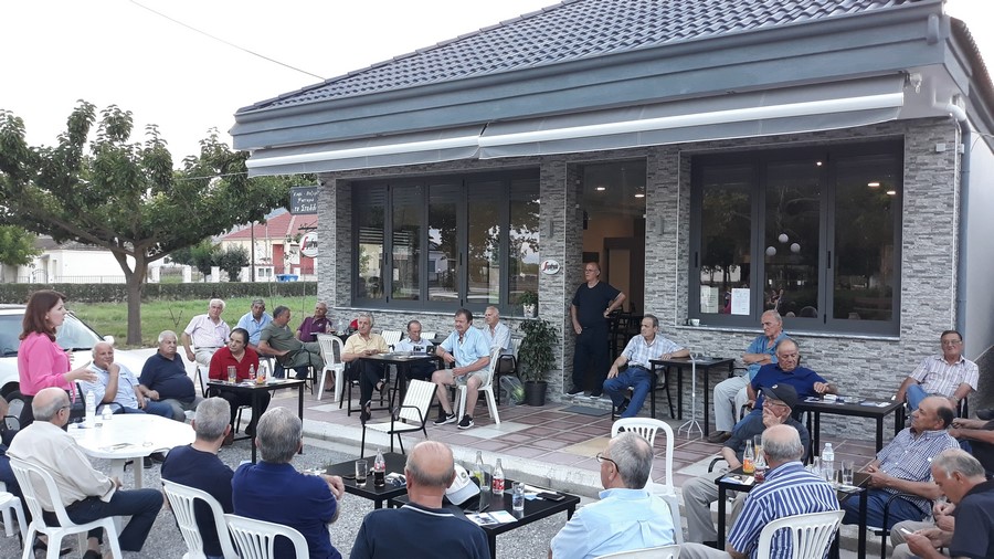 Παπακώστα-Συναντήσεις με δεκάδες κατοίκους Δήμου Φαρκαδόνας