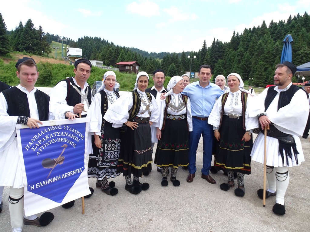 Στο 39ο Αντάμωμα των Σαρακατσαναίων ο Κ. Σκρέκας
