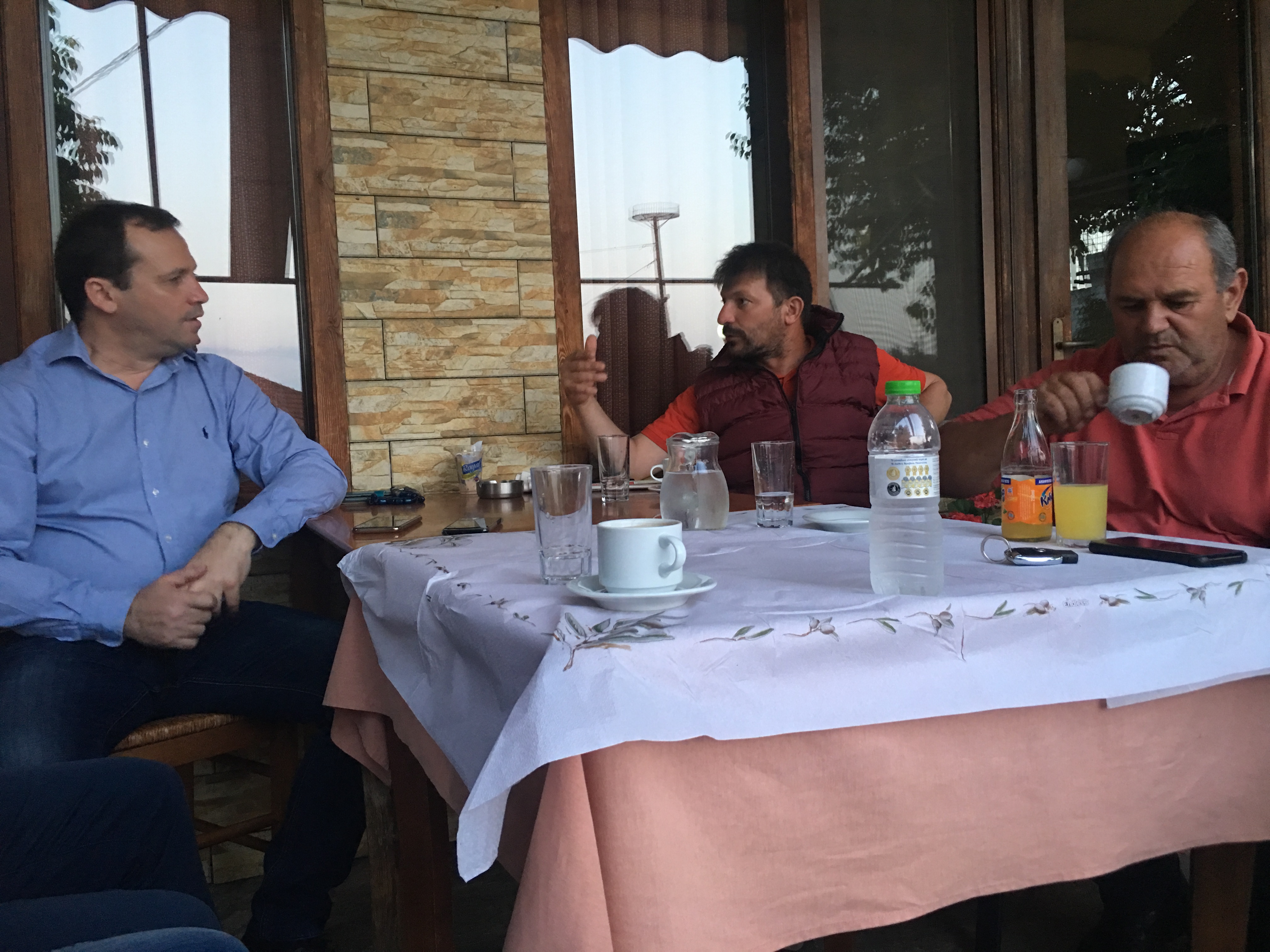 “Ο Θανάσης Λιούτας μαζί με τους κτηνοτρόφους στο Γενέσι