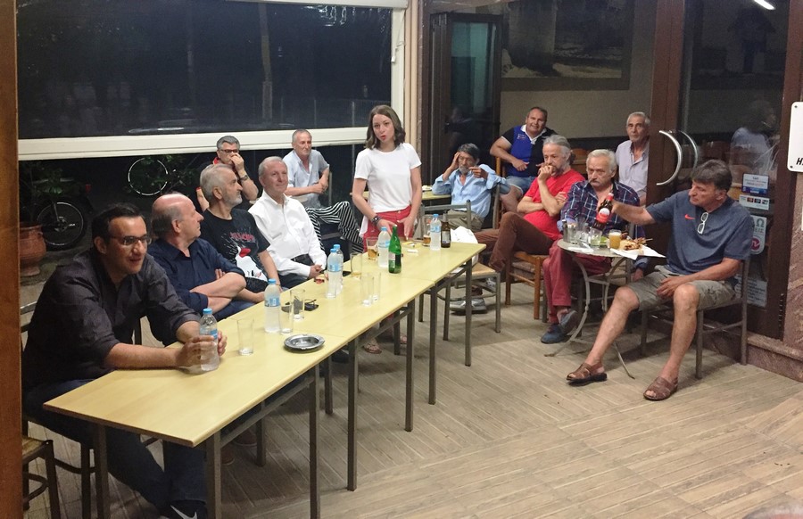 ΣΥΡΙΖΑ ΤΡΙΚΑΛΩΝ Αλληλεπίδραση με τους πολίτες στα Μεγάλα Καλύβια