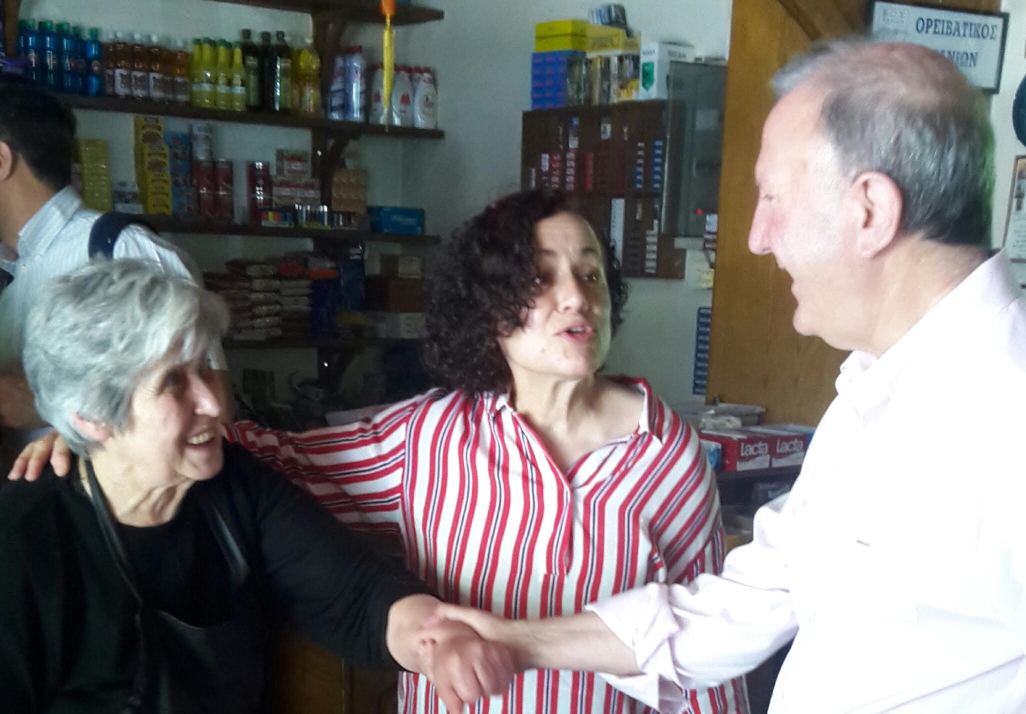 Θερμή υποδοχή στον Σάκη Παπαδόπουλο