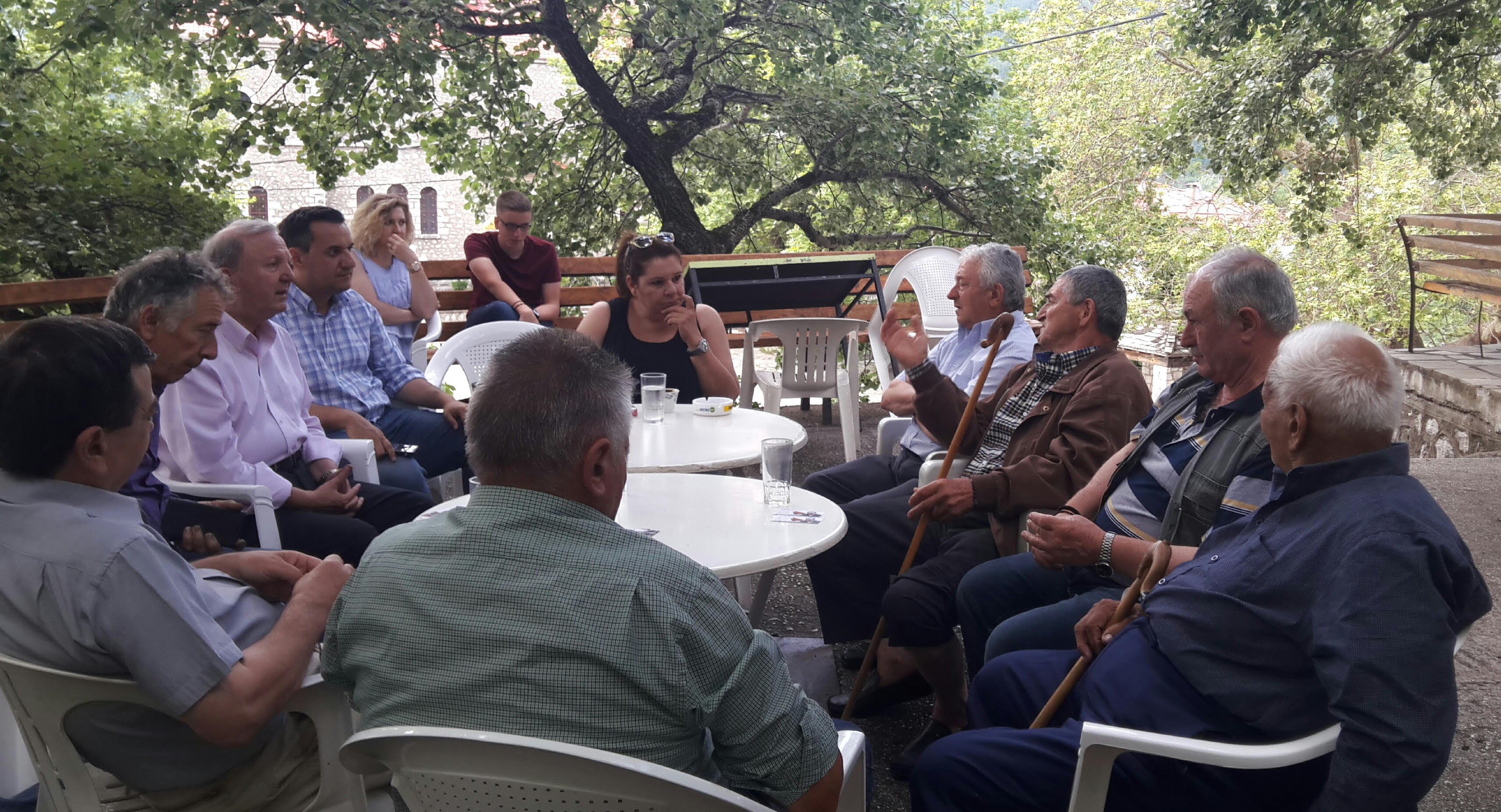 Περιοδείες του Σάκη Παπαδόπουλου στα ορεινά
