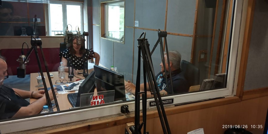 Ραδιοφωνική συνέντευξη της Κατερίνας Παπακώστα