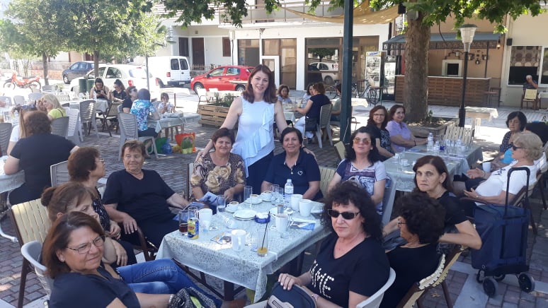 Την περιοχή του Δήμου Φαρκαδόνας επισκέφθηκε η Κατερίνα Παπακώστα