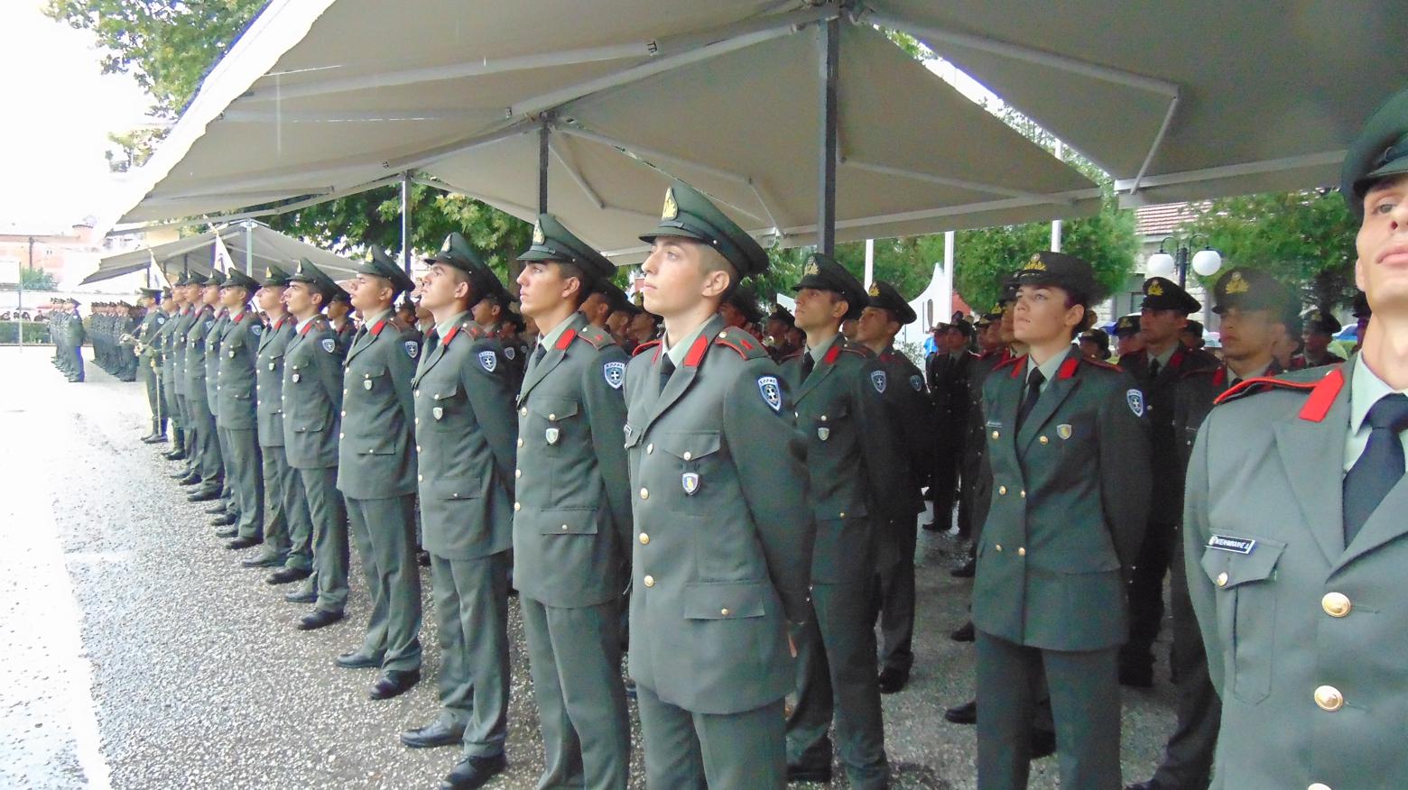 Ορκωμοσία-Υιοθεσία Μονίμων Λοχιών Τάξης 2019