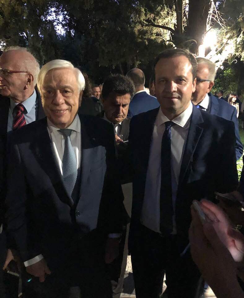 Στο προεδρικό μέγαρο ο Θανάσης Λιούτας