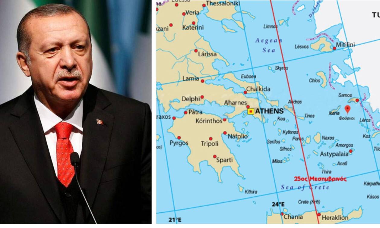 Οι Τούρκοι διεκδικούν Μύκονο, Πάρο, Νάξο και Αμοργό
