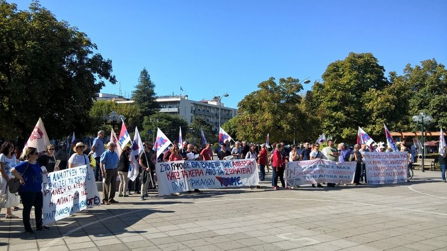 Δυναμική Απεργιακή Απάντηση Τρικαλινών Σωματείων και εργαζομένων στο αντεργατικό πολυνομοσχέδιο της κυβέρνησης