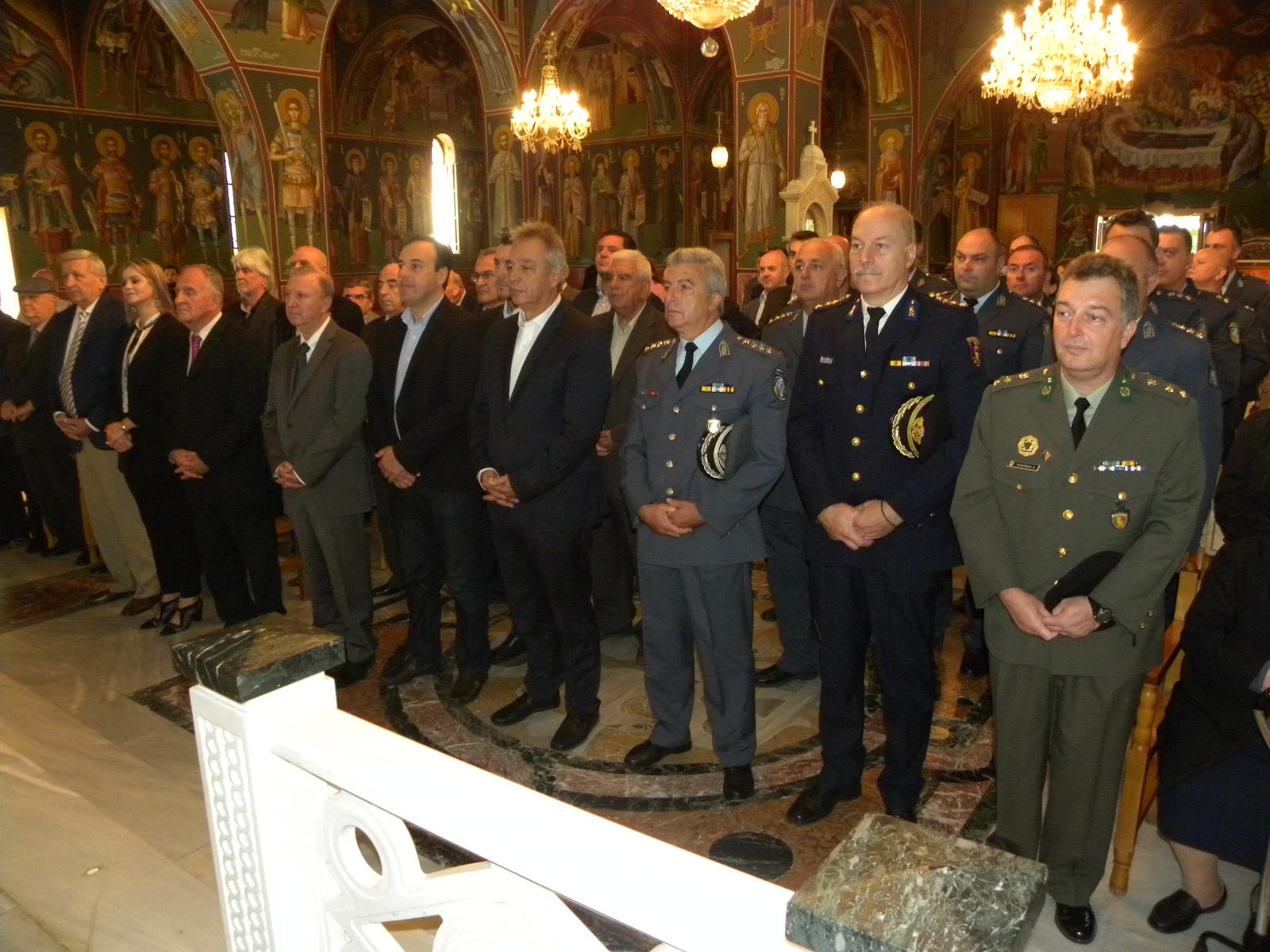 Γιορτάστηκε η «Ημέρα της Αστυνομίας» και του Προστάτη του Σώματος Μεγαλομάρτυρα Αγίου Αρτεμίου