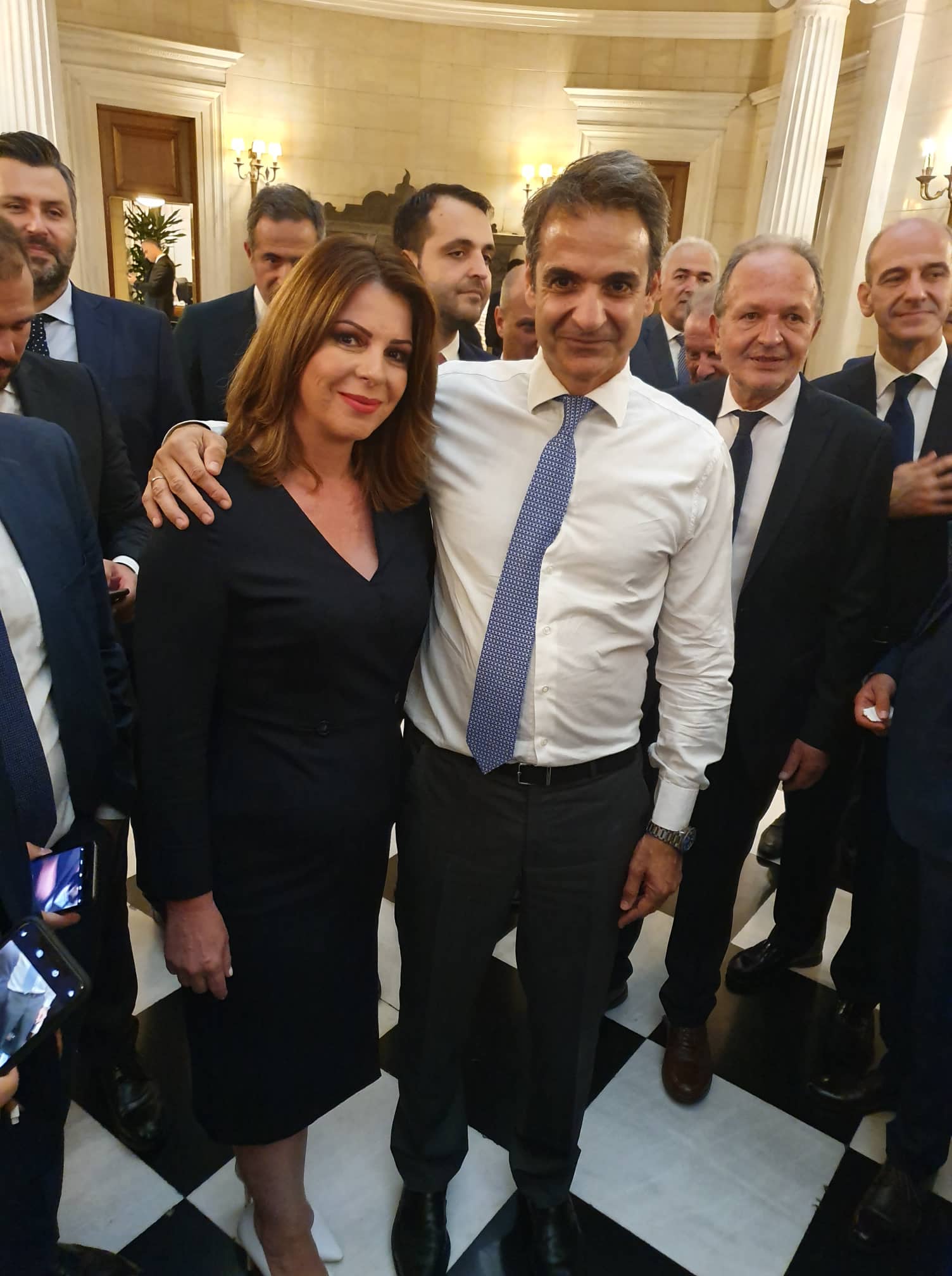 Συνάντηση Μητσοτάκη με νεοεκλεγέντες Βουλευτές
