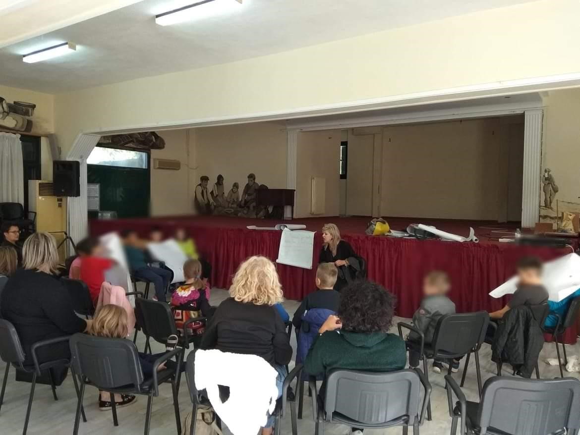 Βιωματικό εργαστήρι «Μιλώντας για τους φόβους μας… μέσα από παραμύθια”