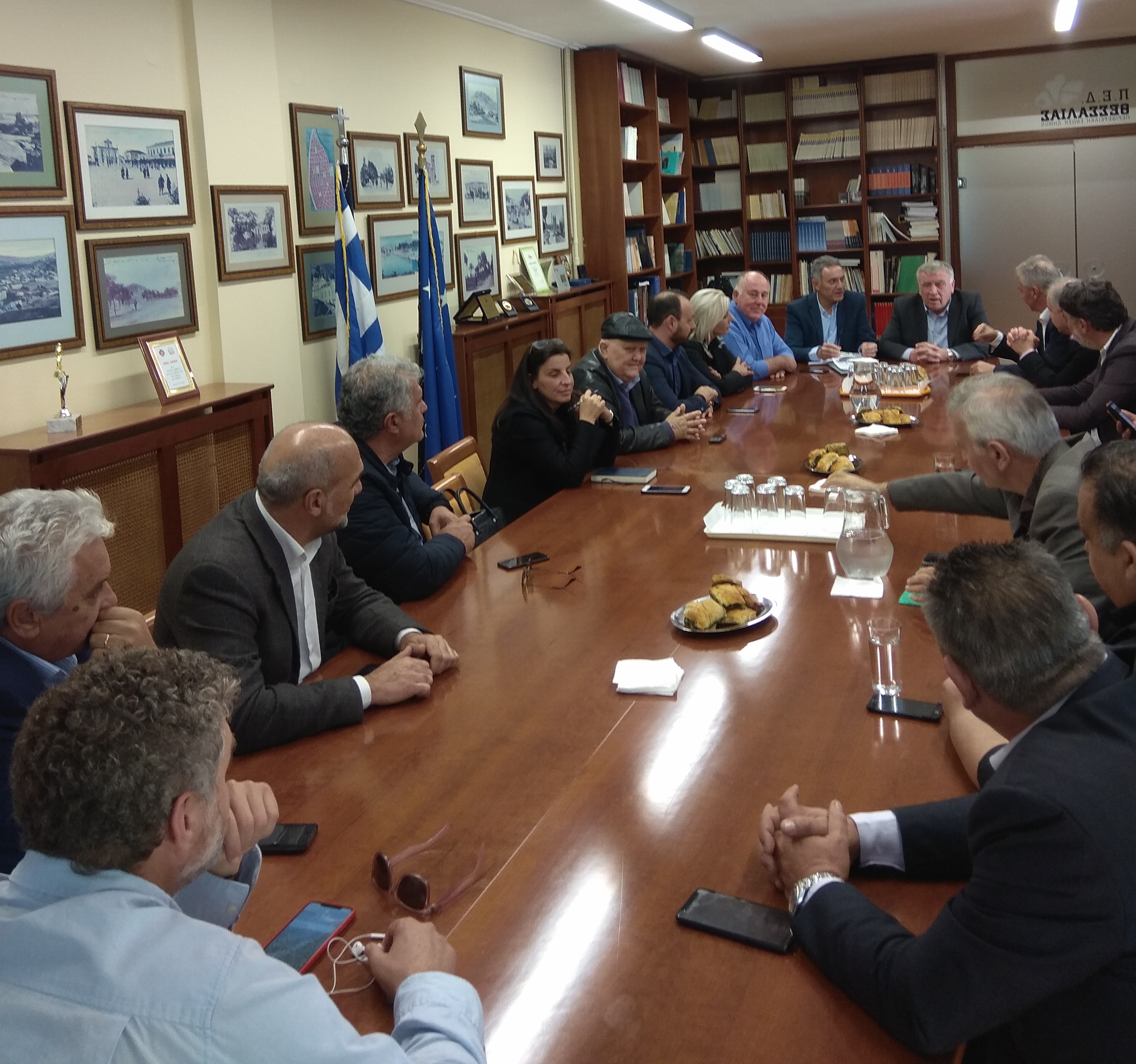 Συγκρότηση σε σώμα του Δ Σ ΠΕΔ Θεσσαλίας