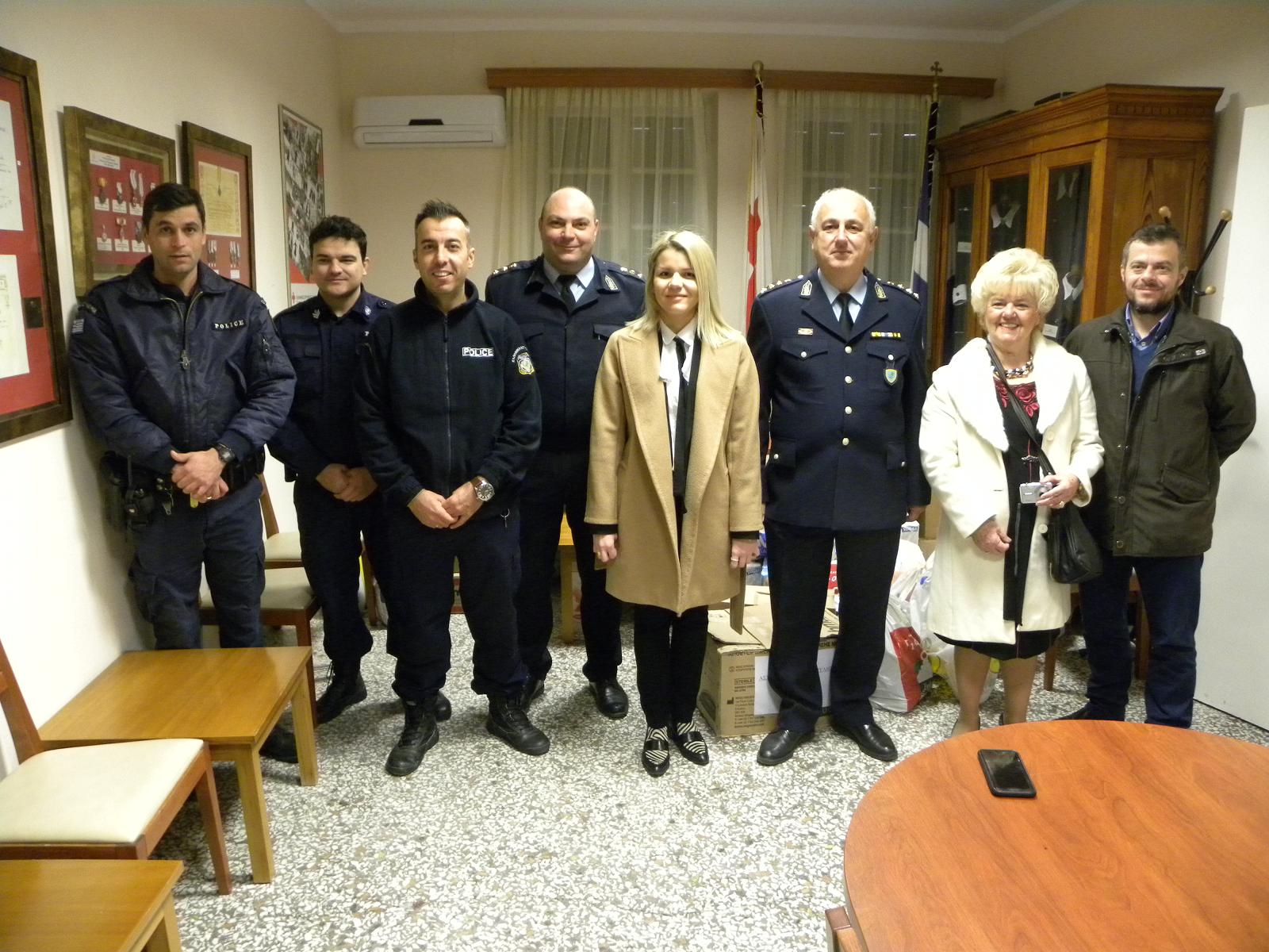 Εθελοντική συγκέντρωση από τις Διευθύνσεις Αστυνομίας Καρδίτσας-Μαγνησίας-Τρικάλων