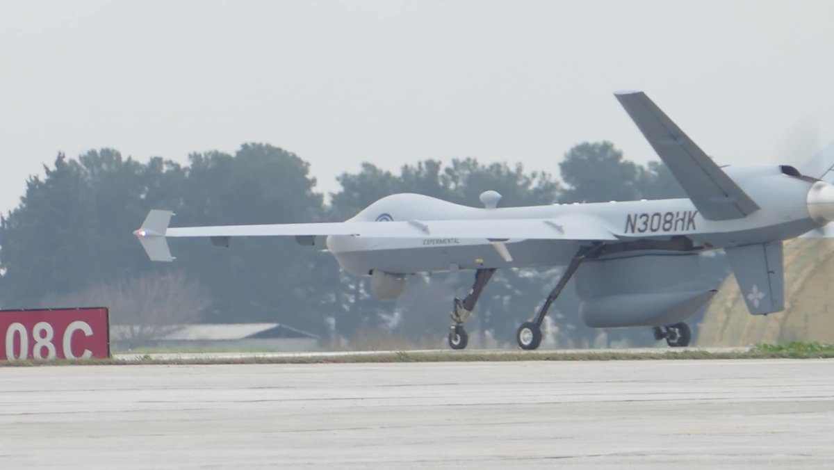 Επίδειξη drone των ΗΠΑ στη Λάρισα – Επιχείρησε σε τέσσερα σενάρια (φωτ. & βίντεο)