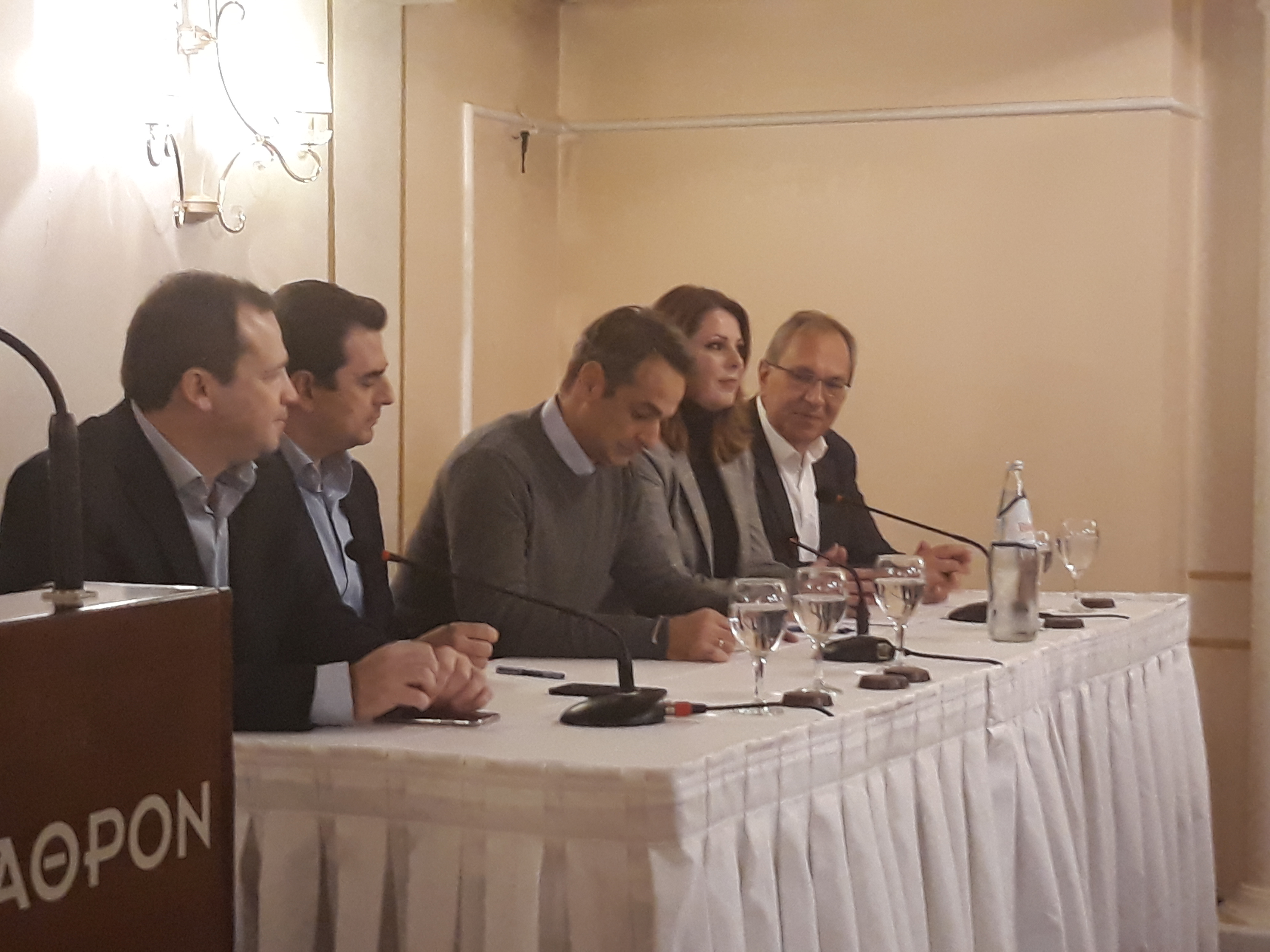 Στα Τρίκαλα ο πρωθυπουργός Κυριάκος Μητσοτάκης