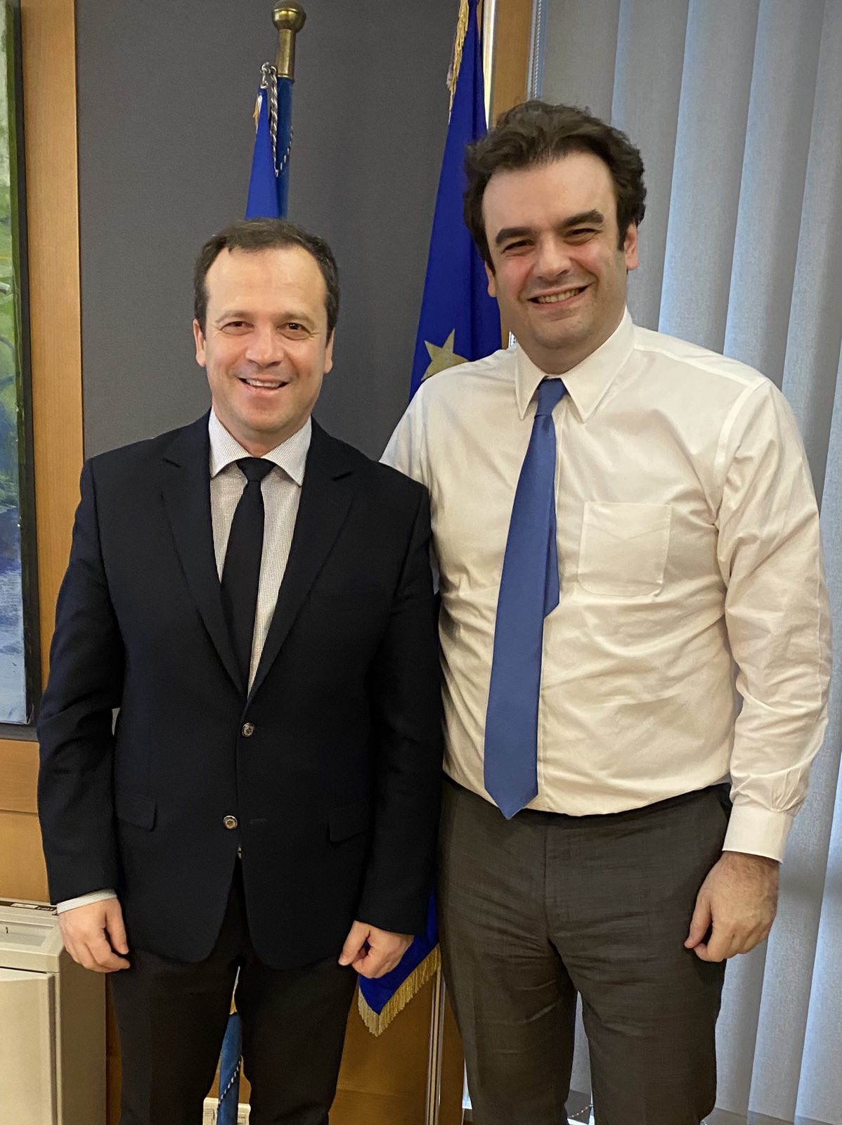 Συνάντηση εργασίας με τον Υπουργό Ψηφιακής Διακυβέρνησης ο Θανάσης Λιούτας