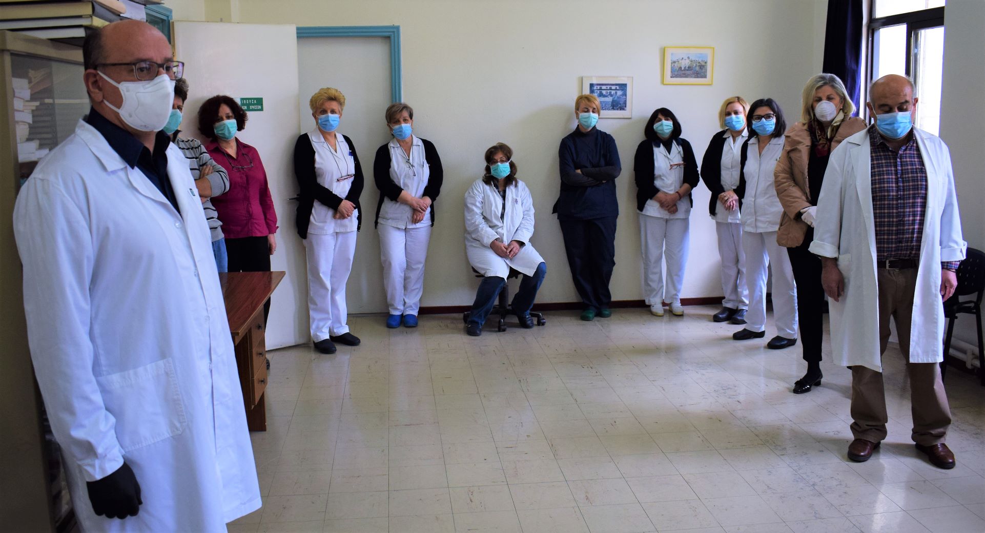 Υγειονομικό Υλικό παρέδωσε ο πρόεδρος της ΠΕΔ Θεσσαλίας Θανάσης Νασιακόπουλος στο κέντρο Υγείας Φαρσάλων