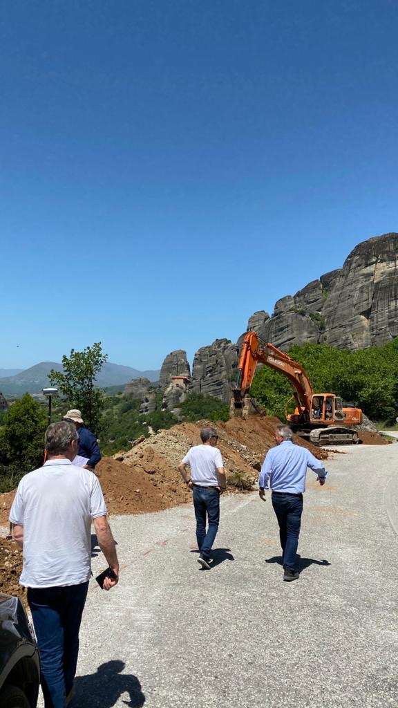 Παρεμβάσεις στο οδικό κύκλωμα Μετεώρων
